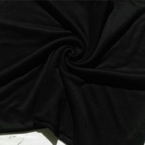 Premium Cotton Jersey Stole Honey Black
