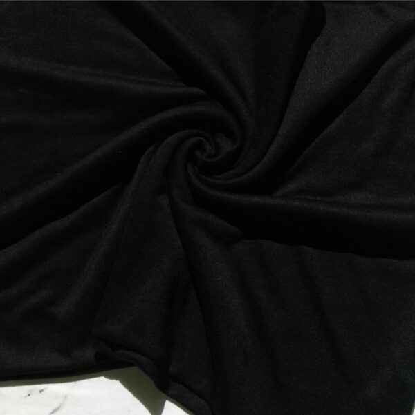Premium Cotton Jersey Stole Honey Black
