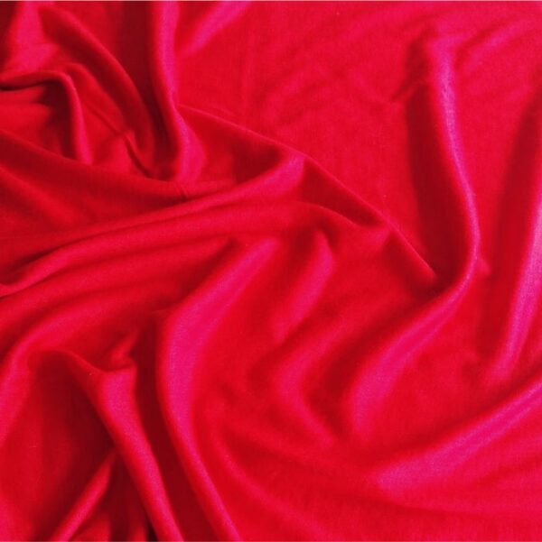 Premium Cotton Jersey Stole Red