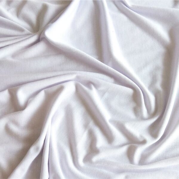 Premium Cotton Jersey Stole White