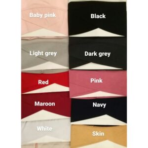 Criss Cross Tube Hijab Cap 10 Colors