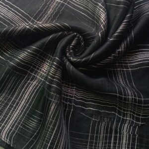Deluxe Organza Scarf Black