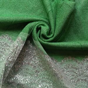Fancy Jersey Stole Green