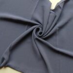 Premium Chiffon Stole Blue Tip