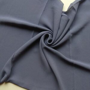 Premium Chiffon Stole Blue Tip