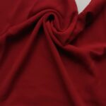 Premium Chiffon Stole Flame Red