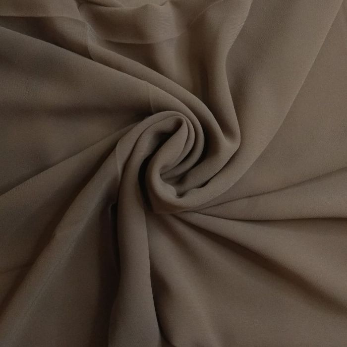 Premium Georgette Stole Cappuccino