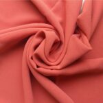 Premium Georgette Stole Coral Pink