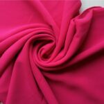Premium Georgette Stole Dark Pink