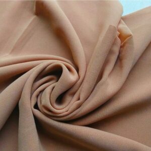 Premium Georgette Stole Light Brown