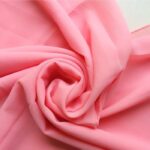 Premium Georgette Stole Rose Pink