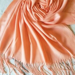 Turkish Cotton Stole Coral