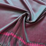 Plain Silk Stole Teal