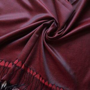 Plain Silk Stole Mulberry