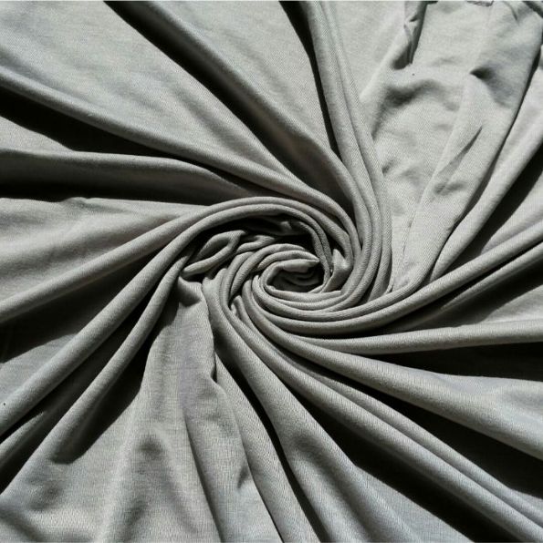 Premium Cotton Jersey Stole Light Grey