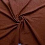 Premium Cotton Poplin Stole Brown