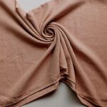 Premium Cotton Poplin Stole Light Rouge