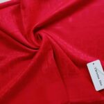 Christian Dior Silk Cashmere Stole Red