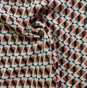 Printed Square Scarf Honey Dew