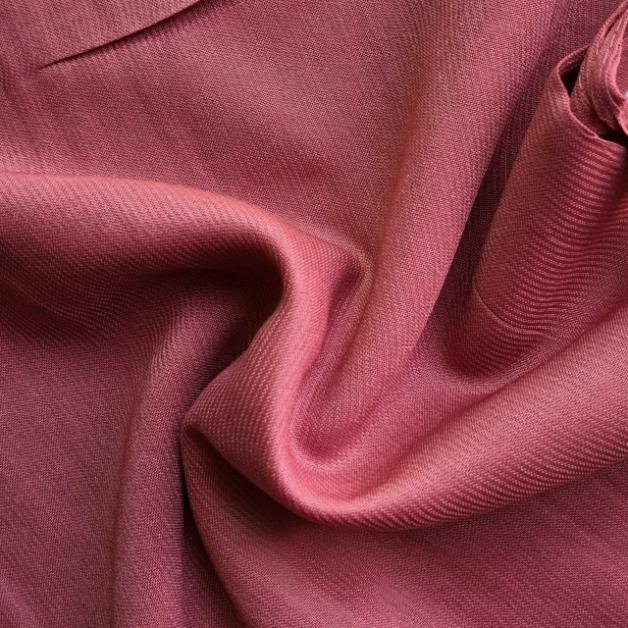 Crepe Georgette Stole Cherry