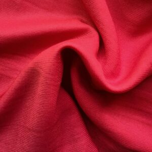 Crepe Georgette Stole Red