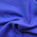 Crepe Georgette Stole Royal Blue