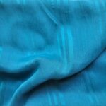 Light Chiffon Stole Turquoise