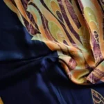 Large Printed Silk Stole Inferno