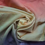 Large Printed Silk Stole Sunset