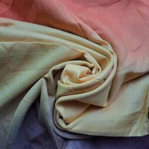 Large Printed Silk Stole Sunset