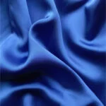 Plain Silk Stole Electric Blue