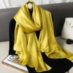 Plain Silk Stole Pineapple