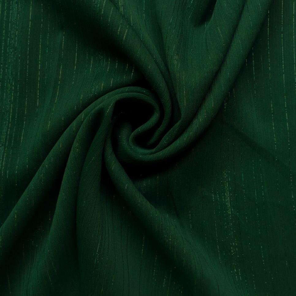 Bottle Green Silverline Shimmer Stole
