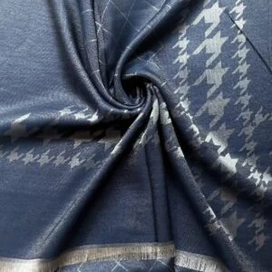 Heritage Silk Stole Navy