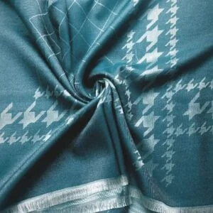 Heritage Silk Stole Pthalo Blue