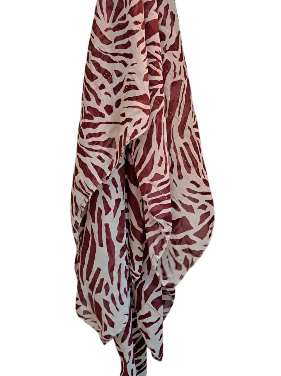 Printed Square Scarf Aurora Splash