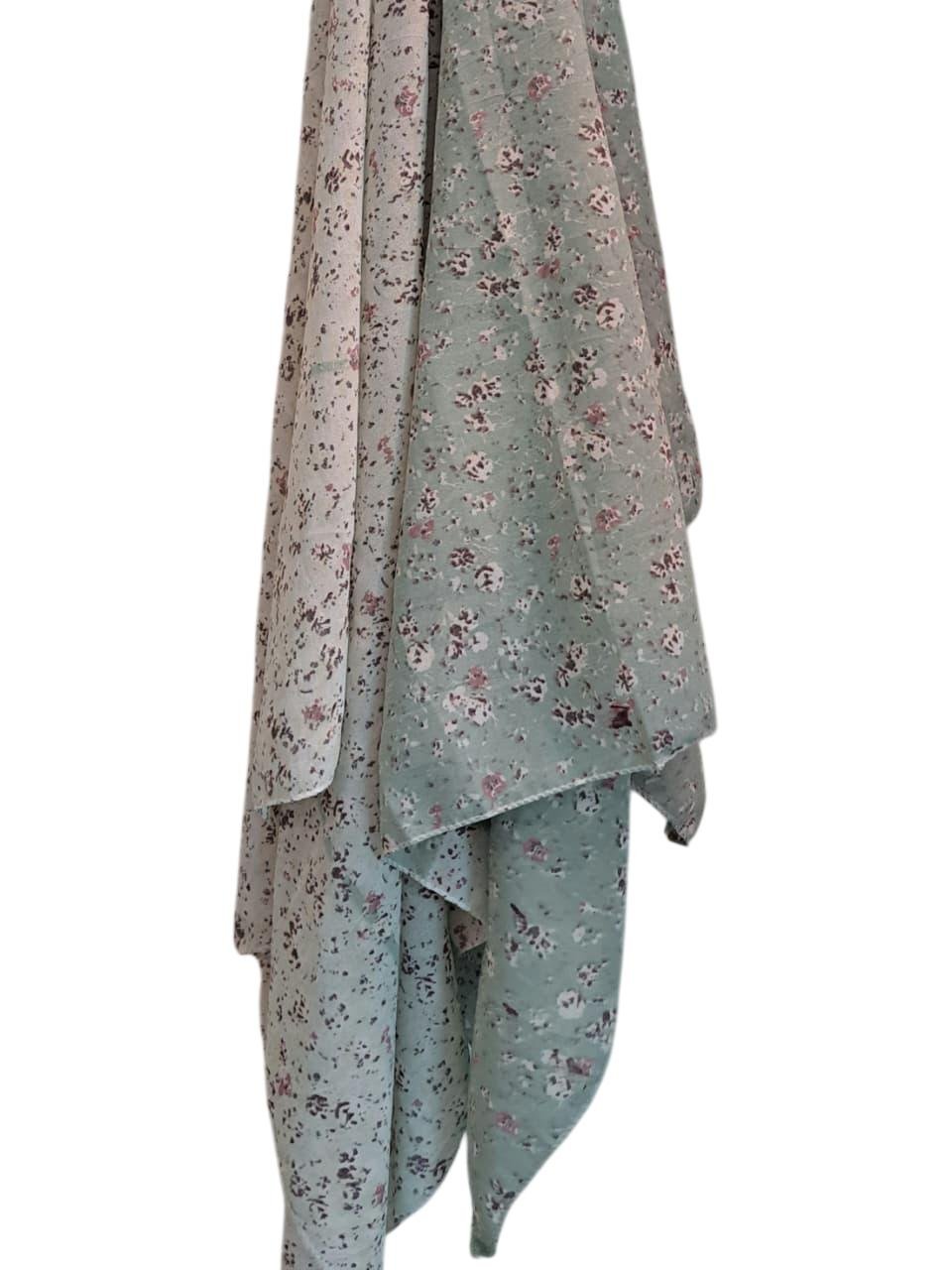 Printed Square Scarf Dual Symphony