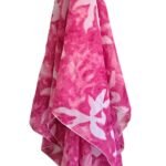 Printed Square Scarf Elegant Blossoms