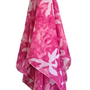 Printed Square Scarf Elegant Blossoms