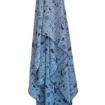 Printed Square Scarf Fluid Essence