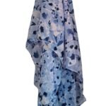 Printed Square Scarf Painted Whisper