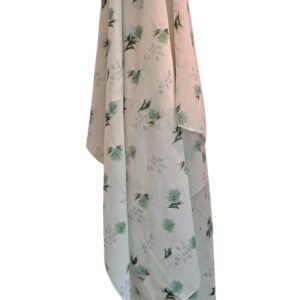 Printed Square Scarf Rose Mirage