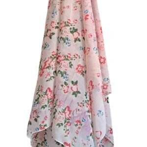 Printed Square Scarf Velvet Garden