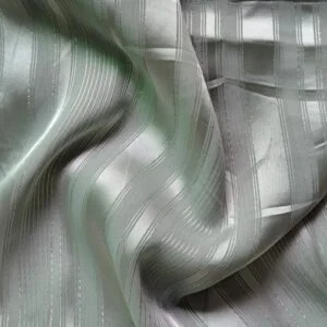 Sea Foam Stripe Silk Stole