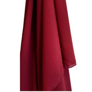 XL Square Scarf Crimson