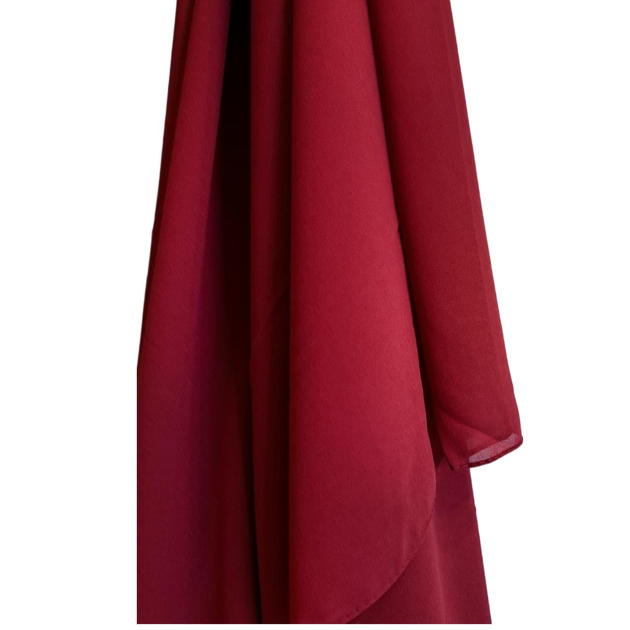 XL Square Scarf Crimson