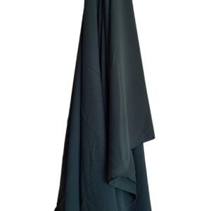 X Large Square Scarf Dark Green