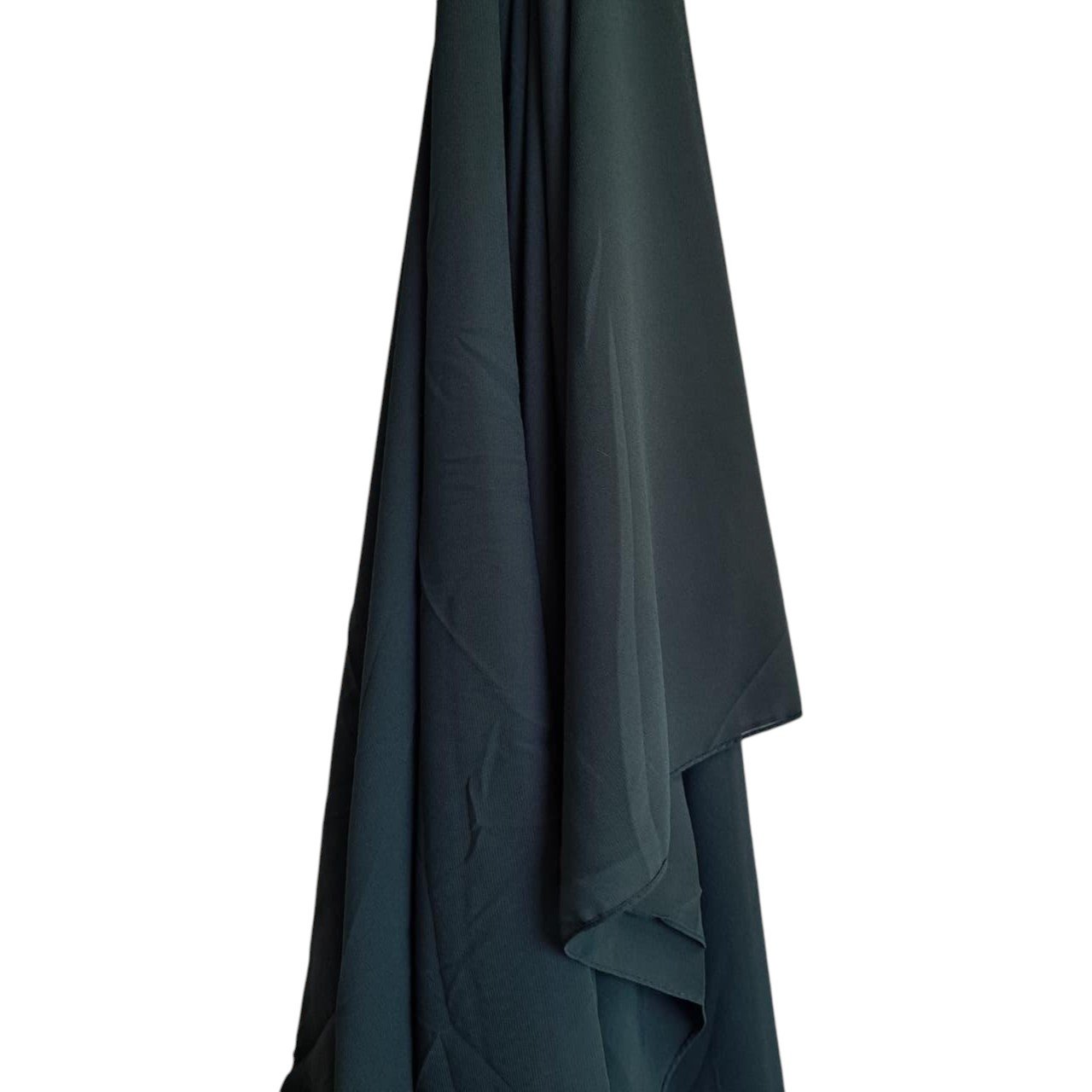 X Large Square Scarf Dark Green