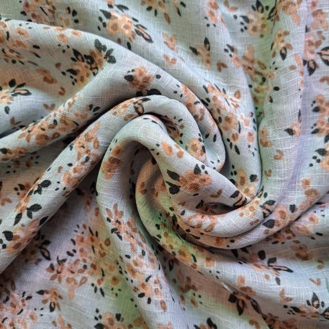 Printed Lawn Stole Wild Flower
