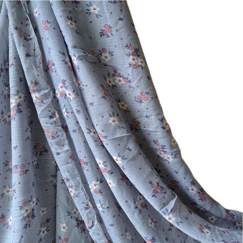 Print Lawn Stole Nebula